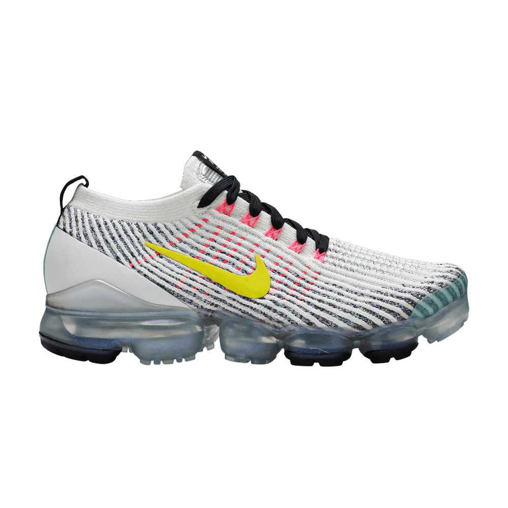 Nike Air VaporMax Flyknit 3 'White Dynamic Yellow'