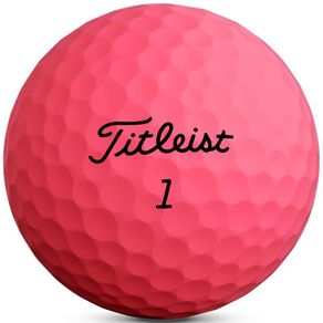 Titleist Velocity Golf Balls 5003302-Matte Pink Dozen, matte pink