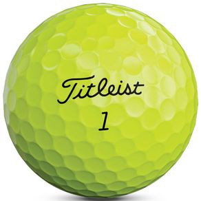 Titleist AVX Golf Balls 5003312-Yellow DOZEN, yellow