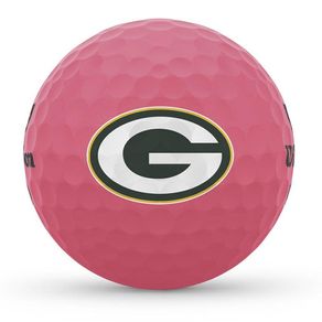 Wilson Duo Optix NFL Pink Golf Balls 5005139-Green Bay Packers  Size dozen
