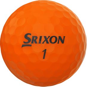 Srixon Soft Feel 12 Brite Golf Balls 5005669-Orange Dozen, orange