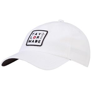TaylorMade Five Panel Hat 5008686-White  Size one size fits most, white