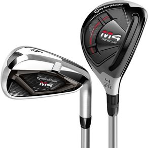 TaylorMade M4 Combo Set 5008848-Right 7PC / 4,5 HYBRIDS + 6-PW Graphite Senior Stock Graphite