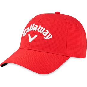 Callaway Men\'s Tour Authentic Performance Pro No Logo Hat 5008906-Red  Size one size fits most, red