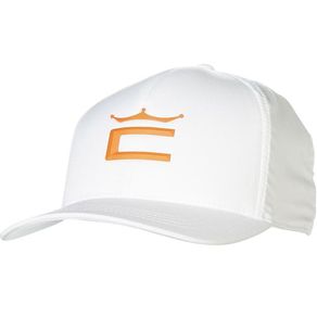 Cobra Men\'s Tour Crown 110 Hat 5008917-White/Orange  Size one size fits most, white/orange