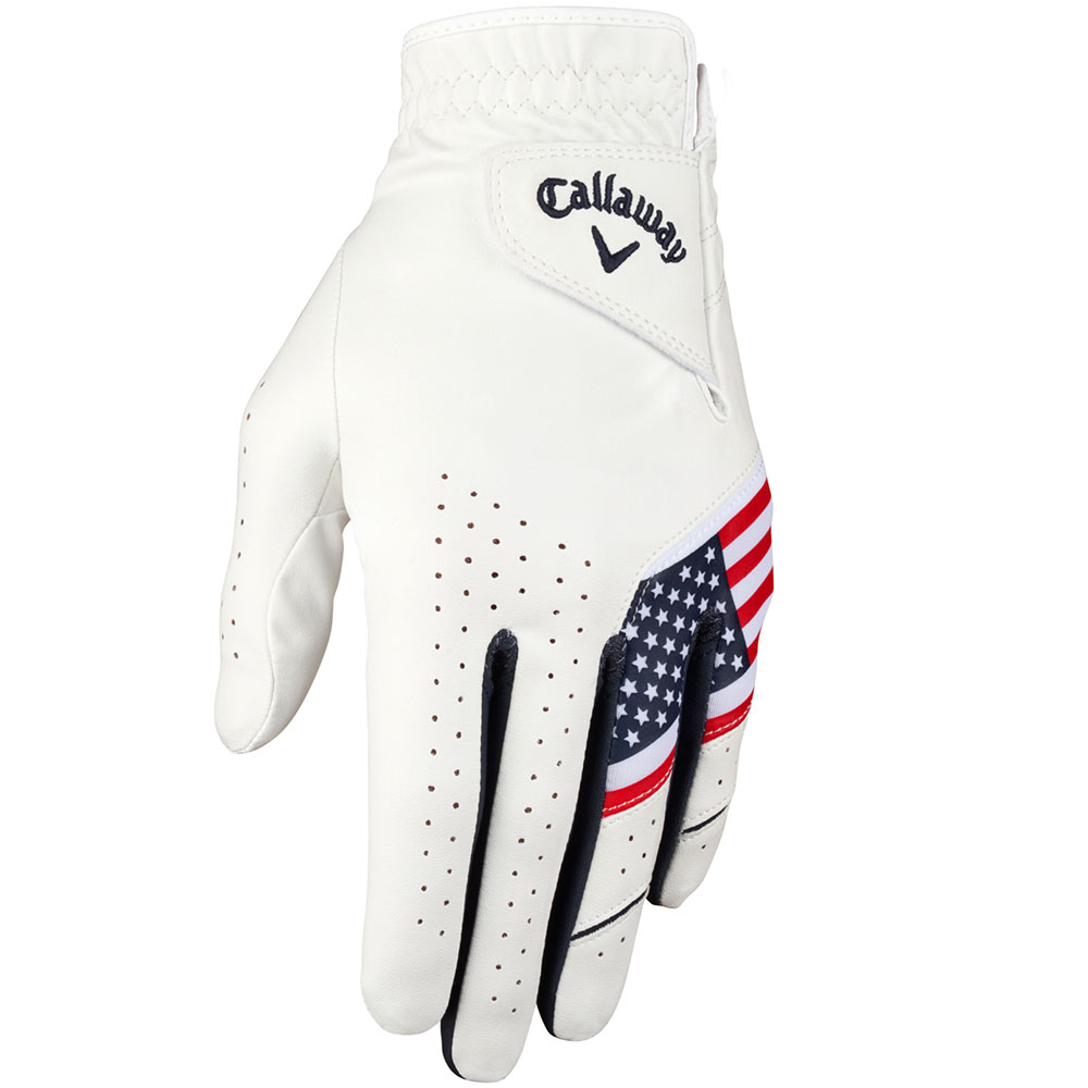 Callaway Weather Spann USA Glove  Size SM, Red/White/Blue