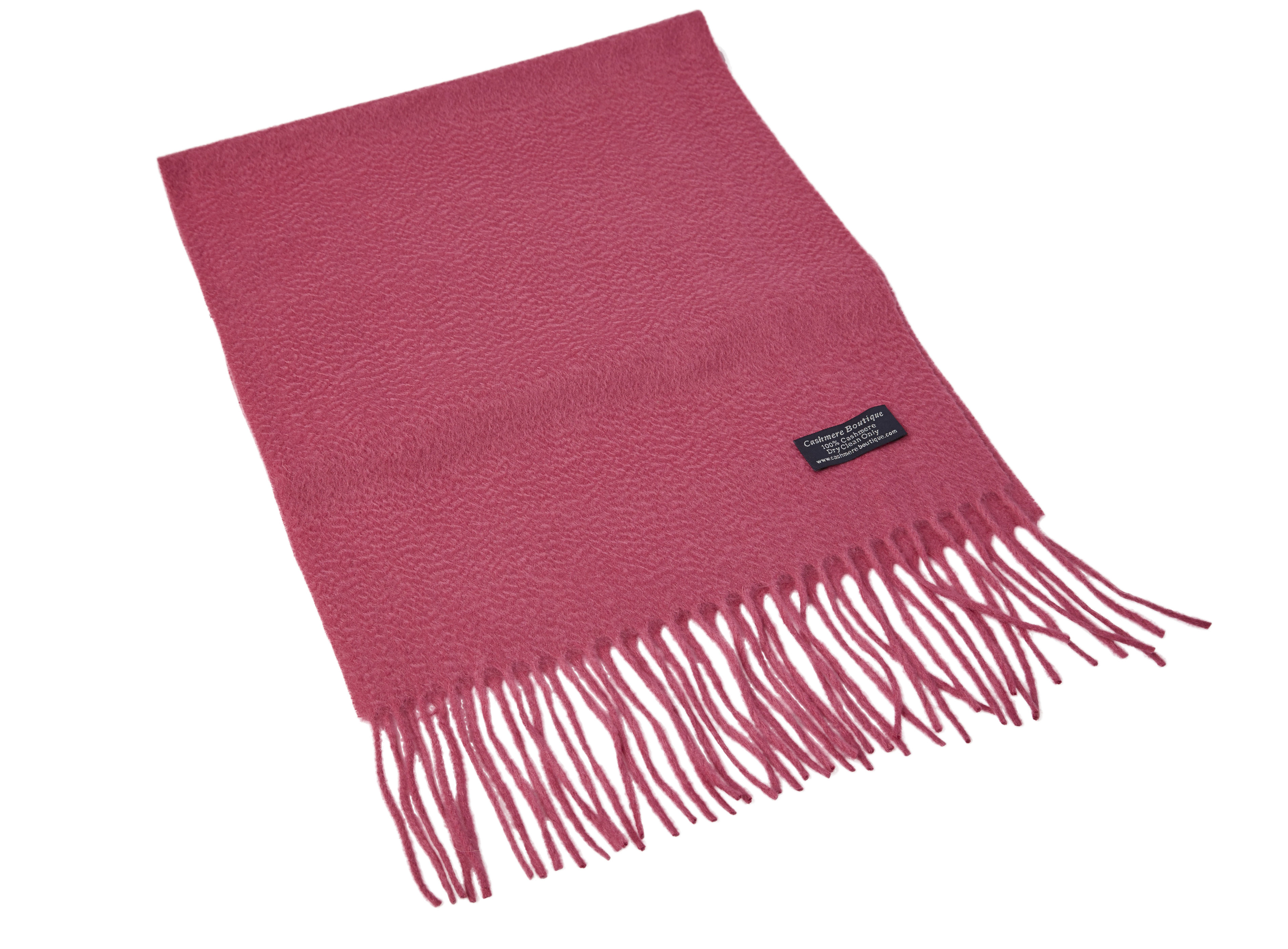 Pure Cashmere Unisex Scarf (Raspberry Sorbet)