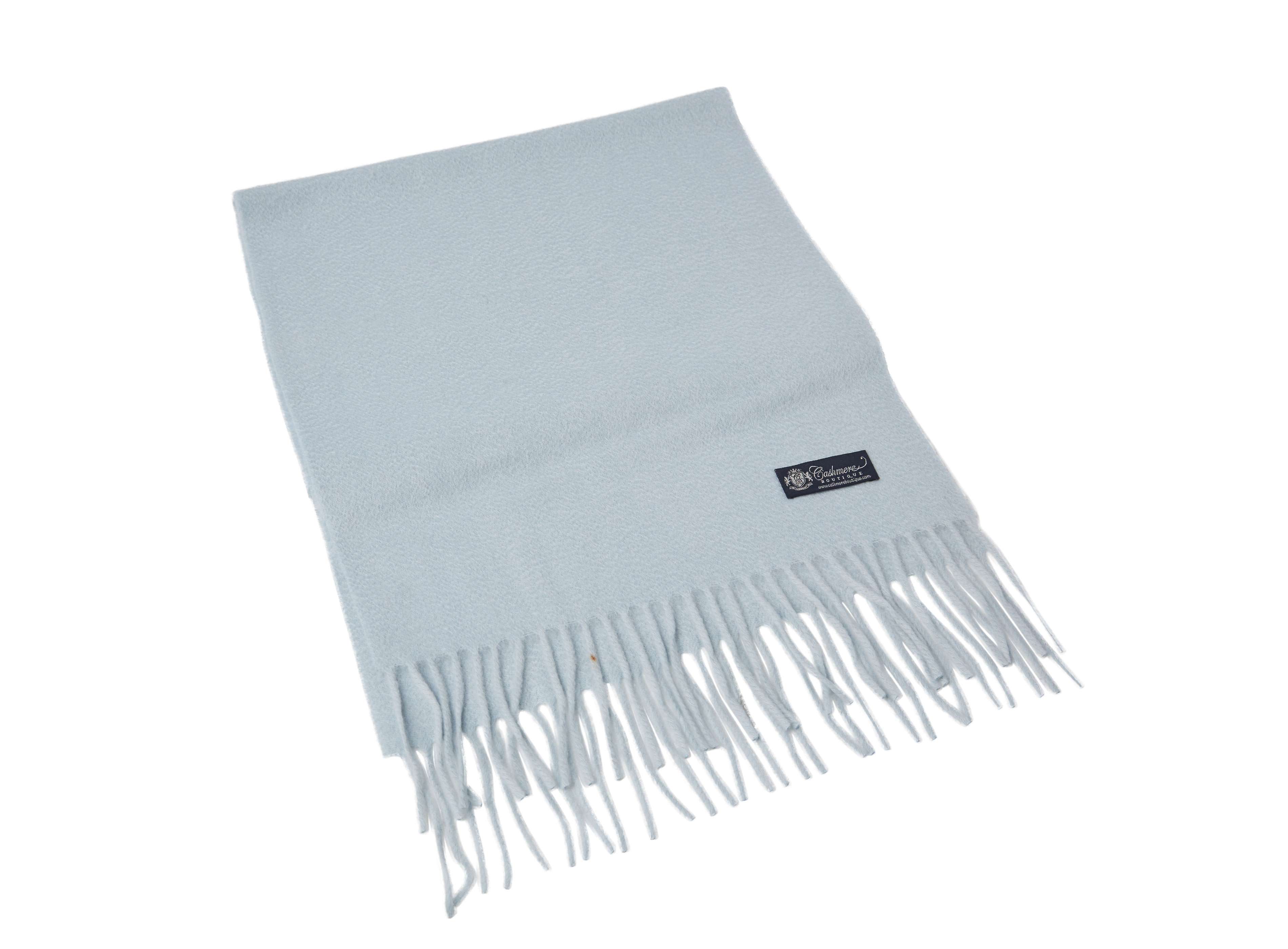 Pure Cashmere Unisex Scarf (Blue Topaz)