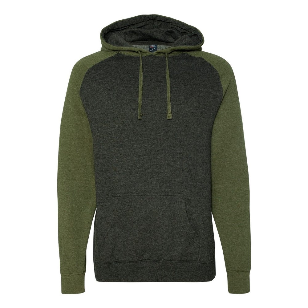 Raglan Hooded Pullover
