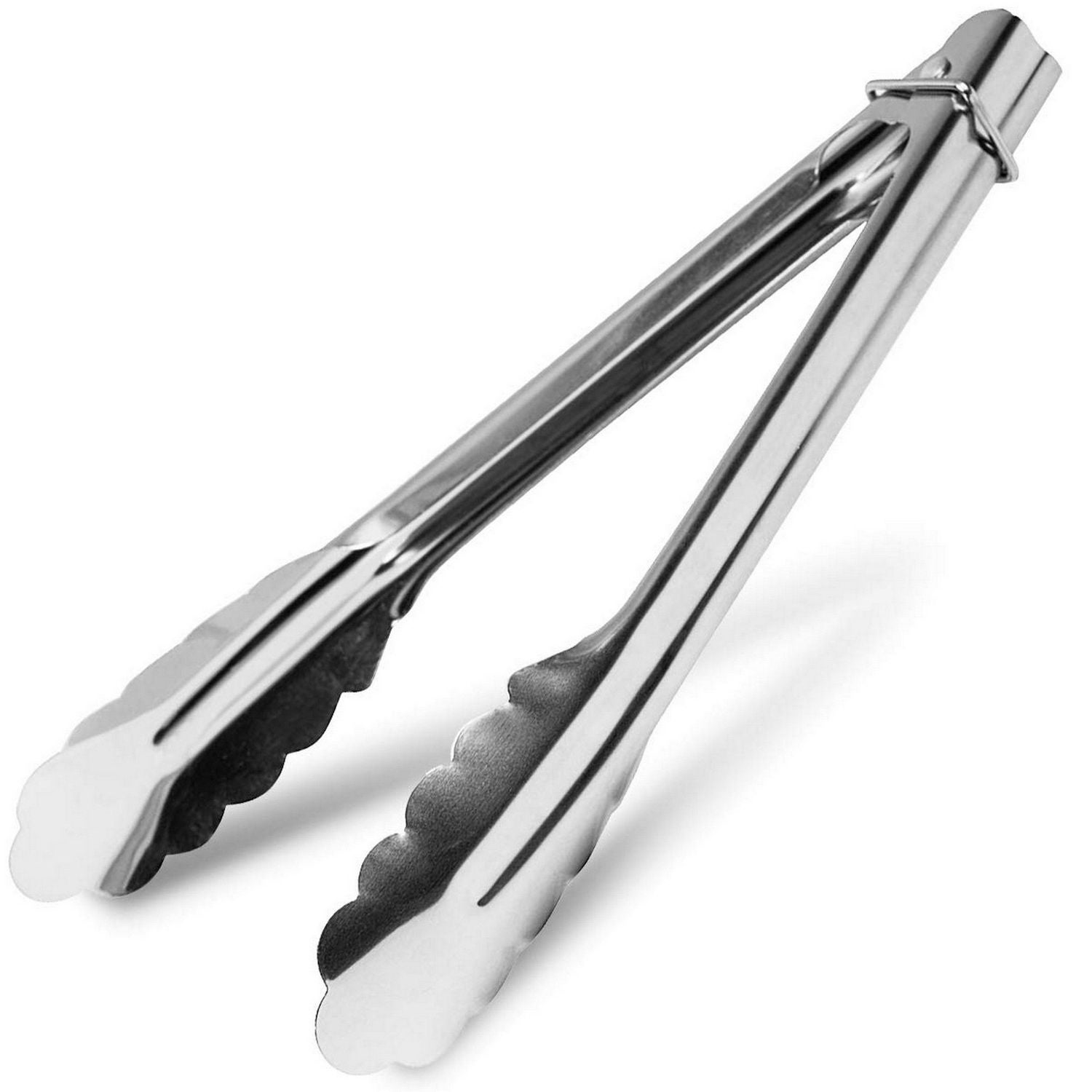 3 Pcs Small Stainless Steel Kitchen BBQ Grilling Tongs, 9