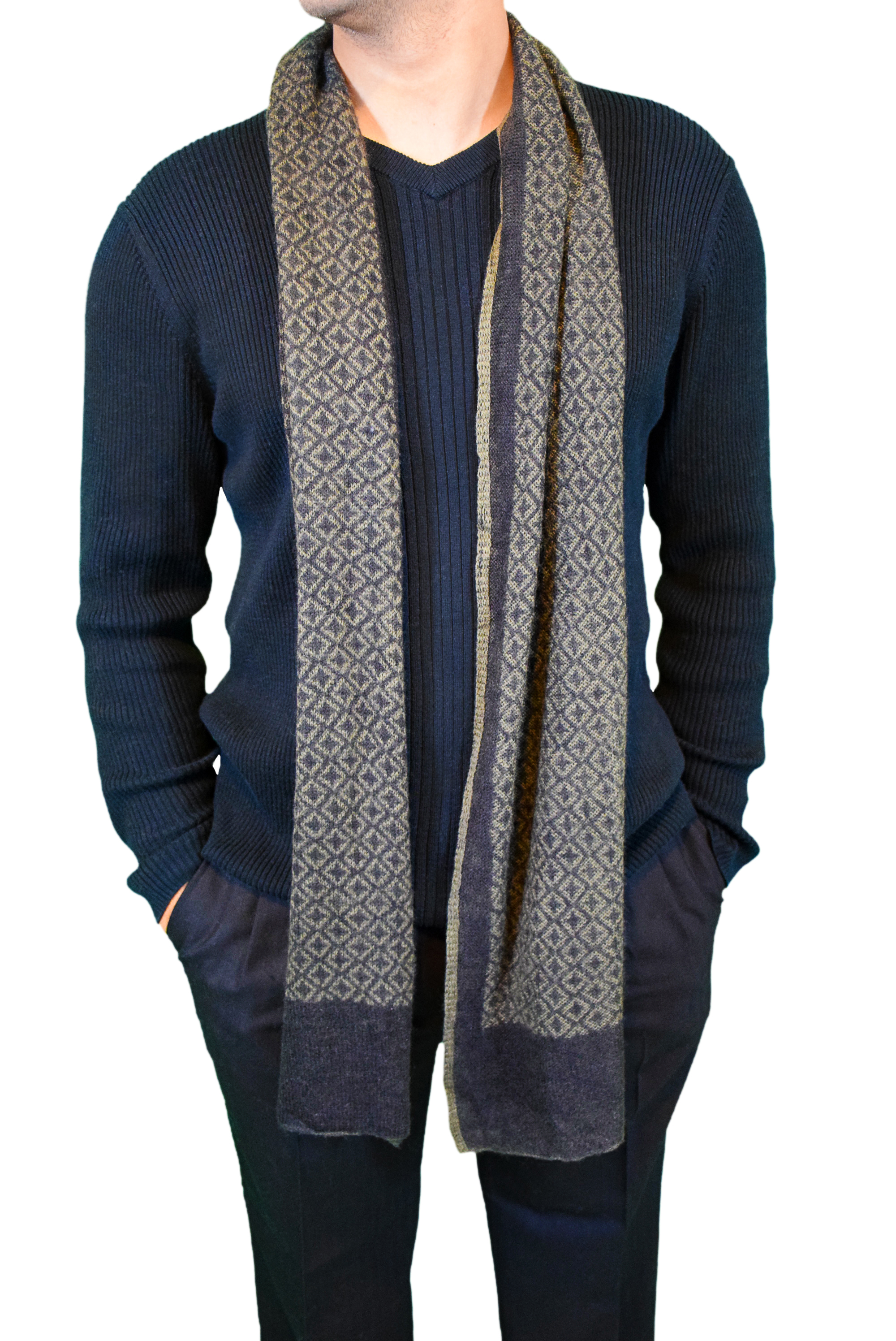 Pure Cashmere Diamond Scarf