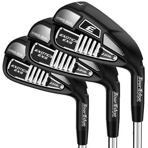 Tour Edge Exotics EXS 220h Iron Set 6001677-Right 7PC / 6-PW + AW + GW Steel Regular TRUE TEMPER XP85