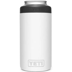 YETI Rambler 16oz Colster Tall Insulator 6002076-White, white