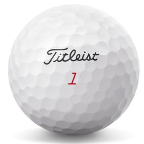 Titleist Pro V1x Left Dash Custom Golf Balls 6002996-White DOZEN Personalization Standard Play # Standard Play # (1-4), white