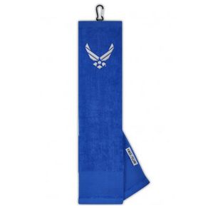 Team Effort Military Embroidered Towel 6003516-Air Force, Air Force