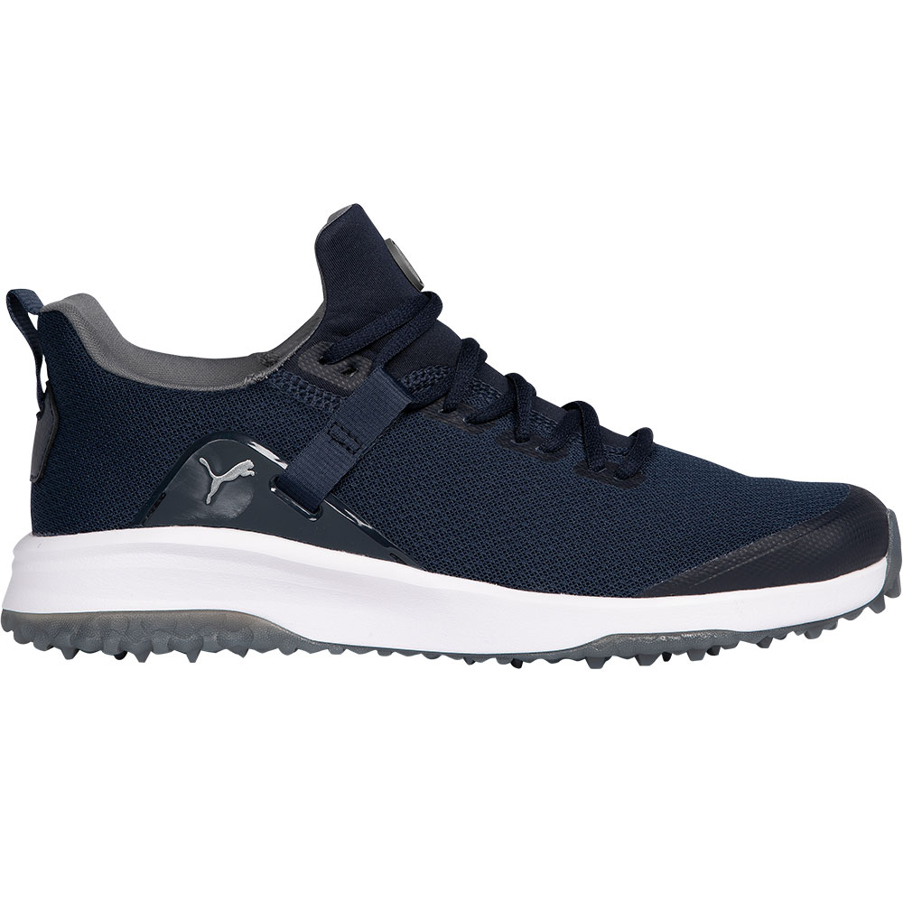 Puma Men\'s Fusion Evo Spikeless Golf Shoes  Size 13, Navy Blazer/Quiet Shade