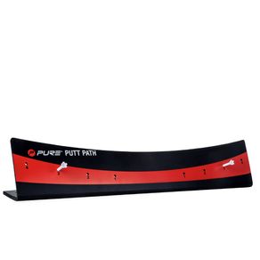 Pure2Improve Putt Path Putting Stroke Trainer 6004703-Black/Red, black/red