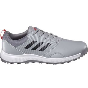 adidas Menâs CP Traxion Spikeless Golf Shoes 6004816-Onix/Scarlet  Size 12.5 M, onix/scarlet
