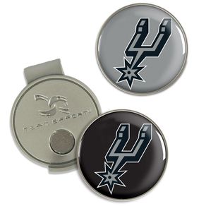 NBA Hat Clip and Ball Markers 6004933-San Antonio Spurs