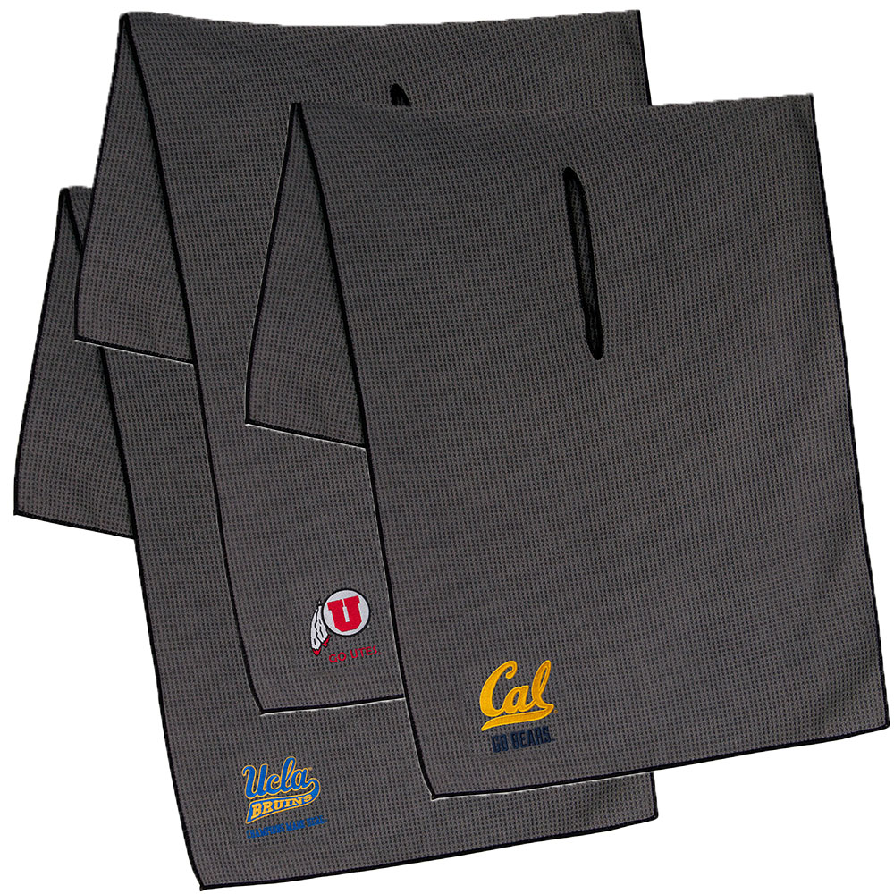 NCAA Oversized Gray Microfiber Towel  Size 19 X 41