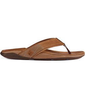 Olukai Men\'s Tuahine Sandals 6005269-Toffee/Toffee  Size 13 M, toffee/toffee