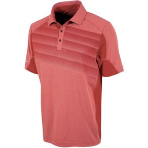 Sunice Men\'s Myles Polo 6005683-Brick Red Melange  Size sm, brick red melange