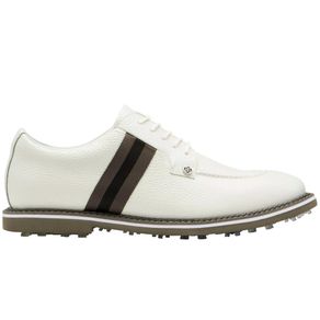 G/FORE Men\'s Limited Edition Grosgrain Split Toe Gallivanter Golf Shoes 6006262-Snow/Monument  Size 11 M, snow/monument