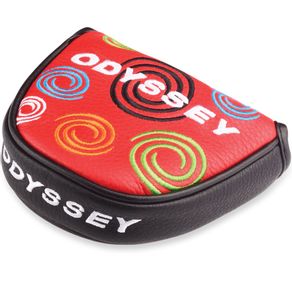 Odyssey Tour Swirl  Size mallet Putter Cover 6008772-Red  Size mallet, red