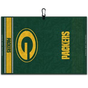 Team Effort Jacquard Golf Towel - NFL 6008869-Green Bay Packers