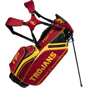 Team Effort NCAA Caddie Carry Hybrid Stand Bag 6009210-USC Trojans