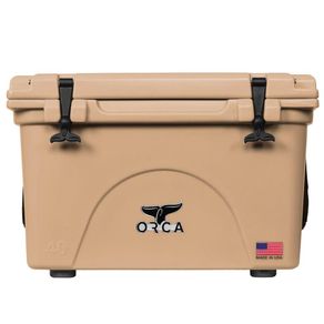 Orca Coolers Insulated Cooler -  Size 40 quart 6009372-Tan  Size 40 quart, tan