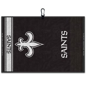 Team Effort Jacquard Golf Towel - NFL 6009455-New Orleans Saints