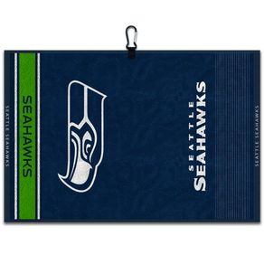 Team Effort Jacquard Golf Towel - NFL 6009458-Seattle Seahawks