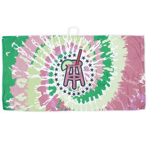 Barstool Sports Transfusion Tie-Dye Golf Towel 6010895-