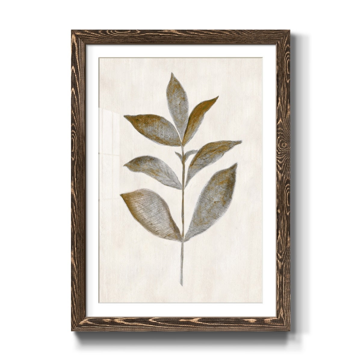 Bronze Leaf III-Premium Framed Print - Ready to Hang