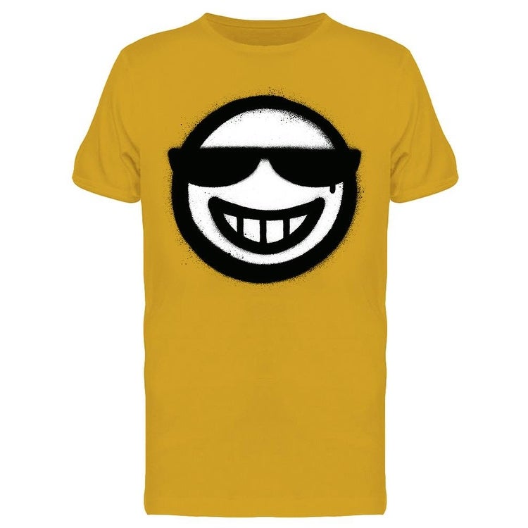 Grin With Sunglasses Graffiti Tee Men's -Image by Shutterstock