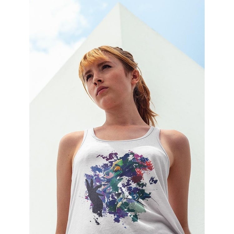 Jazz Singer Design Tank Women's -Image by Shutterstock