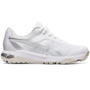 Asics Women\'s Gel Course Ace Spikeless Golf Shoes 7000060-White/Pure Silver  Size 7.5 M, white/pure silver