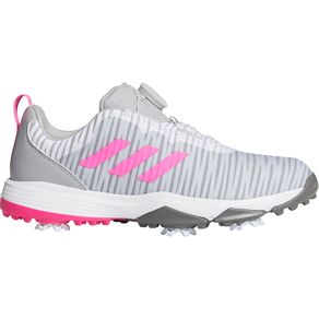 adidas Jr. Codechaos BOA Golf Shoes 7000482-Gray/Scream Pink/Gray Four  Size 3.5 M, gray/scream pink/gray four