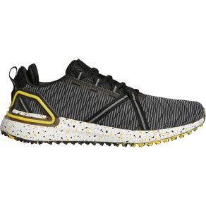 adidas Men\'s Solarthon Spikeless Golf Shoes 7000782-Core Black/Sonic Fuchsia/Solar Gold  Size 8.5 M, core black/sonic fuchsia/solar gold