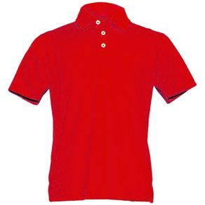 Garb Juniors\' Boys Nate Polo 7000935-Red  Size md, red