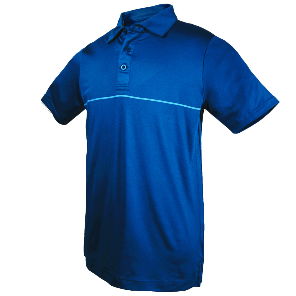 Garb Junior Boys Christopher Performance Polo  Size MD, Blue