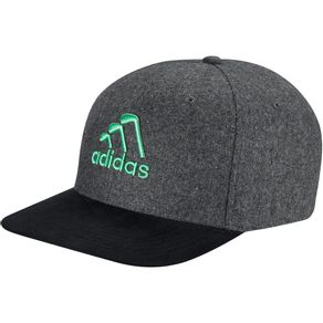 adidas 3 Stripes Club Hat 7001724-Black Melange  Size one size fits most, black melange