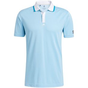 adidas Men\'s Equipment Primegreen Polo 7001846-Sonic Aqua  Size xl, sonic aqua