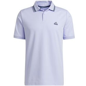 adidas Men\'s Go-To Primegreen Pique Polo 7002222-Violet Tone/Crew Navy  Size xl, violet tone/crew navy