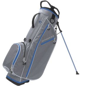 One With Golf Xpress 3.5 4-Way Stand Bag 7003541-Light Gray/Sky Blue, light gray/sky blue