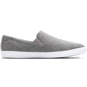 Cuater Men\'s Phenom Wool Slip-On Shoes 7004914-Light Gray  Size 11 M, light gray