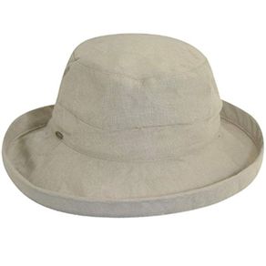 Dorfman Pacific Women\'s Cotton Upturn Sun Hat 862389-Desert  Size one size fits most, desert