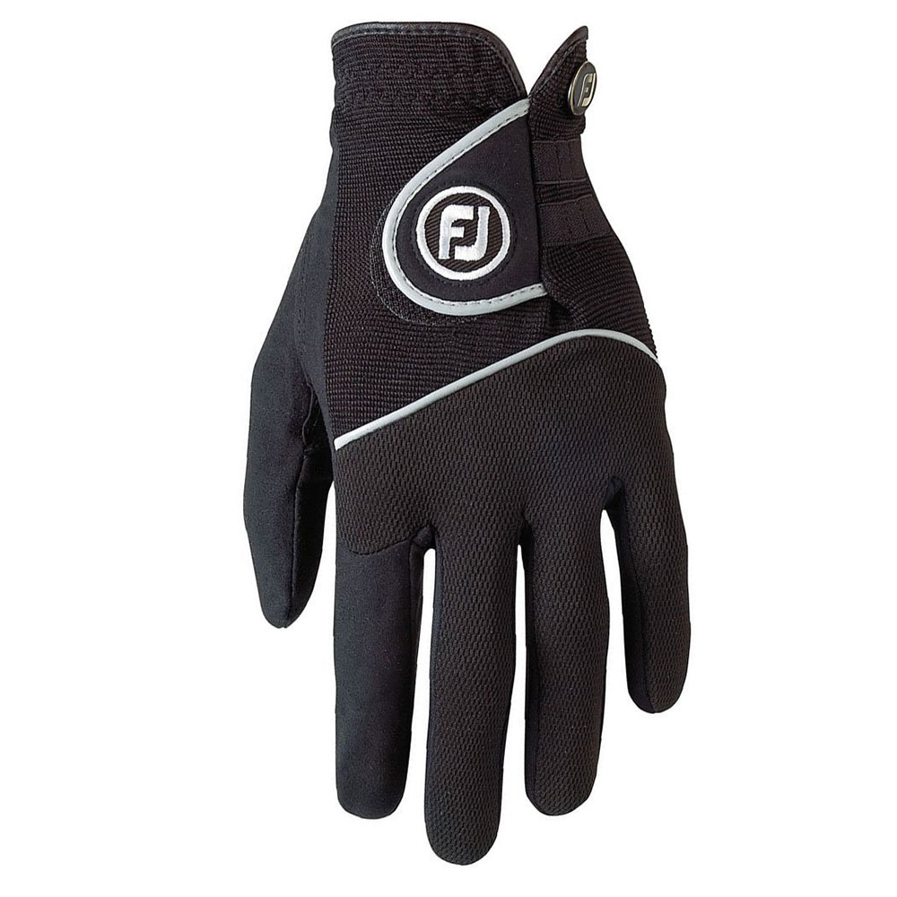 FootJoy Women\'s Rain Grip Gloves  Size MD/LG, Black