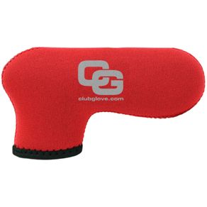 Club Glove Neoprene Deluxe Putter Headcover 886455-Red, red